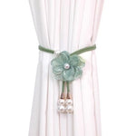 ruban fenêtre fleuri décoratif violet noir blanc rose vert élégant multifonction fixe