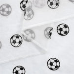rideau moderne football blanc motif ballons anneaux chambre hôtelôtel hospitalière