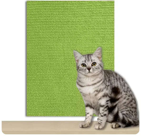 tapis anti griffes chats protection canapé auto adhésif 60x200cm gris beige moderne