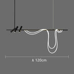lampe suspendue moderne blanc noir sphère transparente led câble ondulé minimaliste fournie