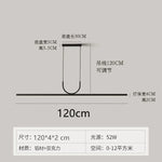 lampe suspendue moderne minimaliste led blanc noir flux lumineux variable facile certifications multiples