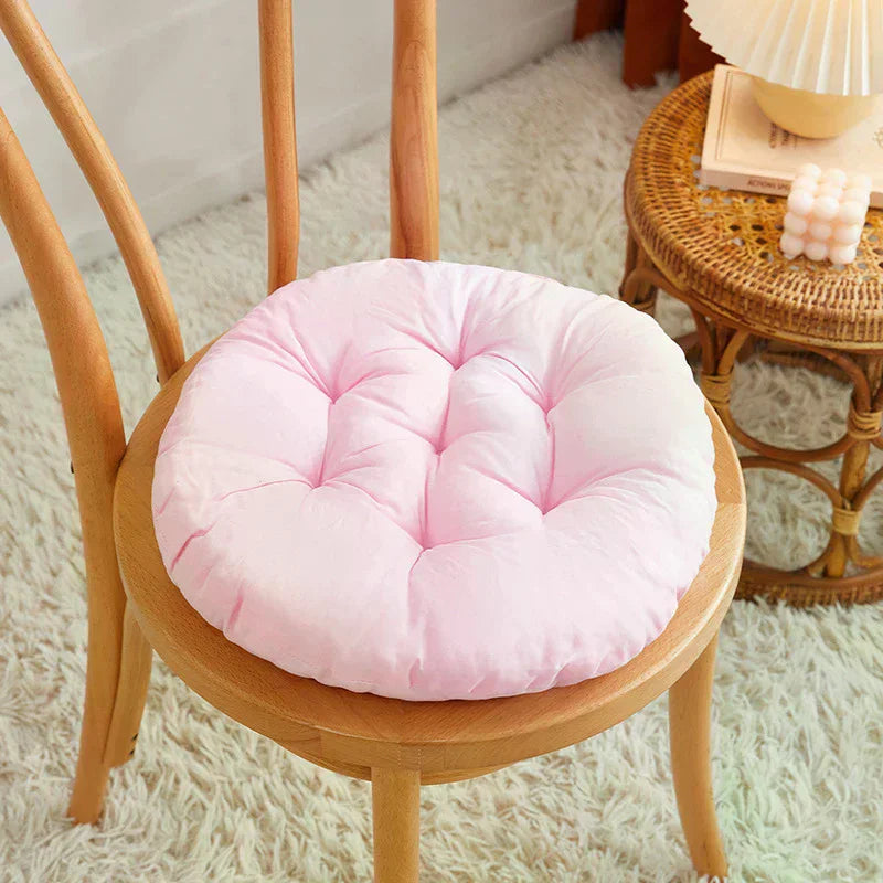 coussin rond doux velours couleur gris moderne canapé lit salon