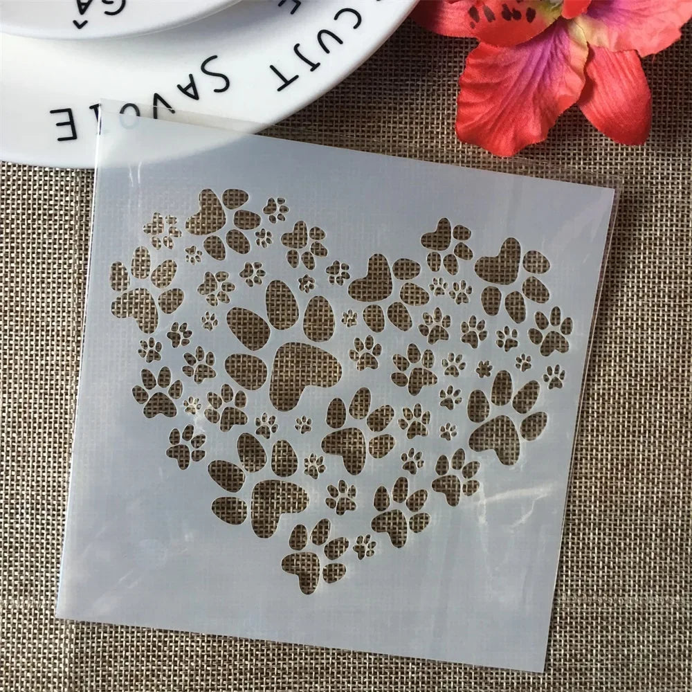 stencil transparent ailes ange bricolage scrapbooking coloriage artisanal clips pochoir peinture murale