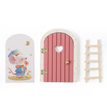 décoration murale enfantine porte souris festive étoiles bois boîte cadeau chambre bébé