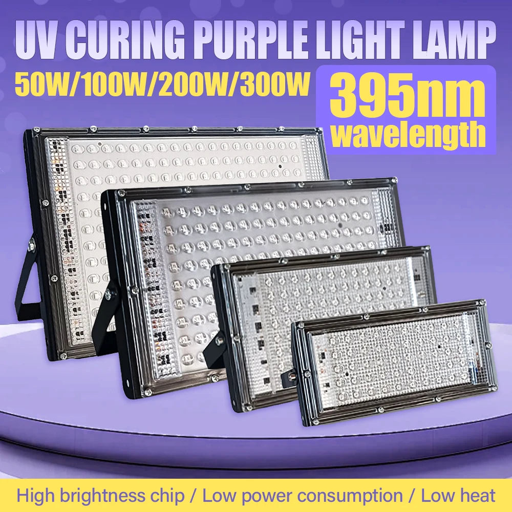 lampe uv moderne interrupteur 50w 100w 200w 300w noir mat