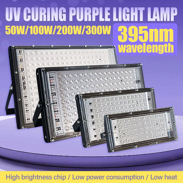 lampe uv moderne interrupteur 50w 100w 200w 300w noir mat