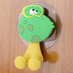 porte brosses dents ventouse animaux personnages cartoon enfant chat souris lapin abeille bleu rose