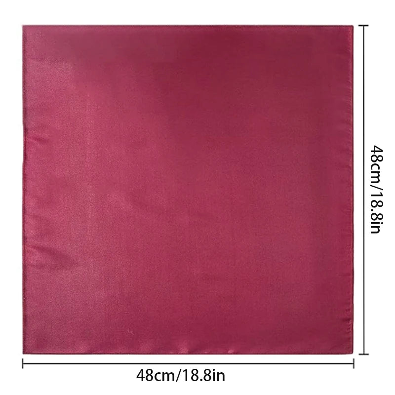 serviettes table rouge bordeaux satinées classiques 48x48cm décoration mariage noël restaurant