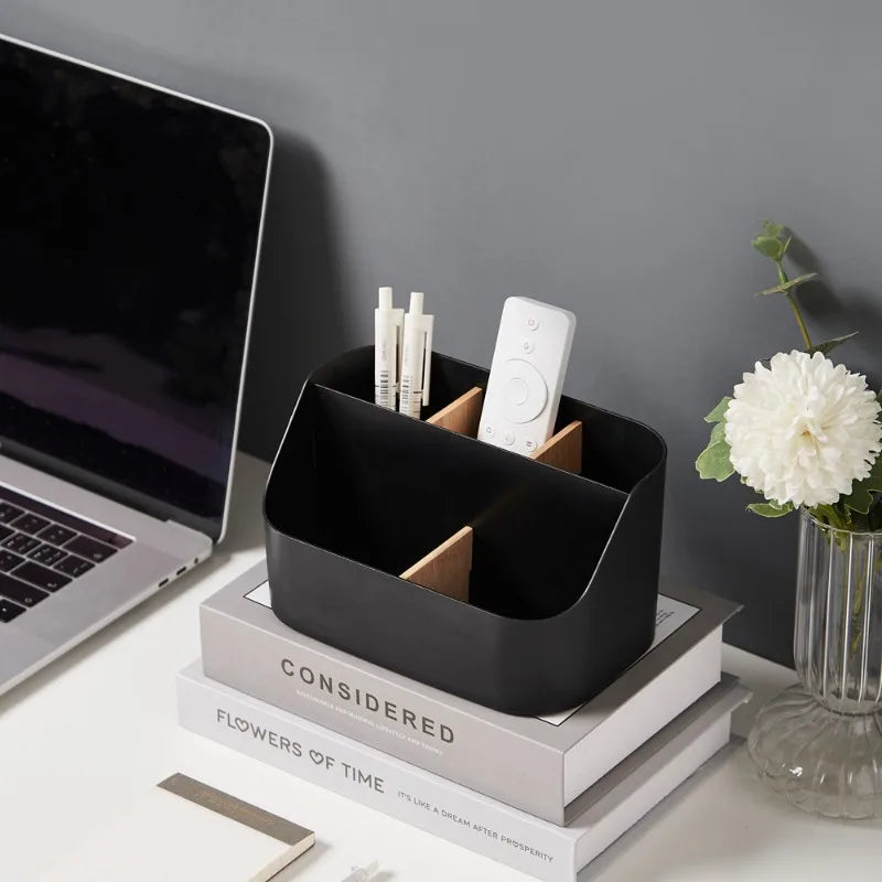 boîte rangement moderne noir blanc rose bleu respectueux environnement minimaliste multifonctionnelle