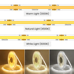 ruban led flexible 320 led blanc jaune gris moderne double face adhésive 5v 3000k
