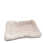 lit bébé coussin ours nuages coton gaufré blanc beige enfantin doux minimaliste