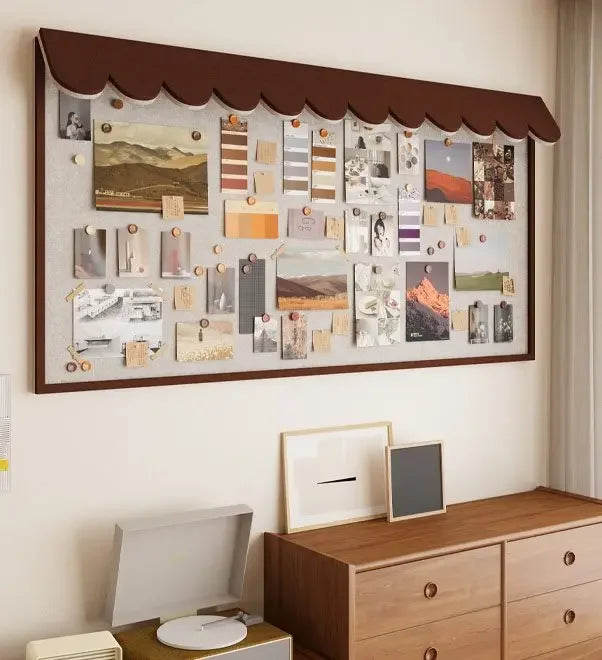 tableau collage moderne géométrique 50x120 50x80 30x60 beige marron photos