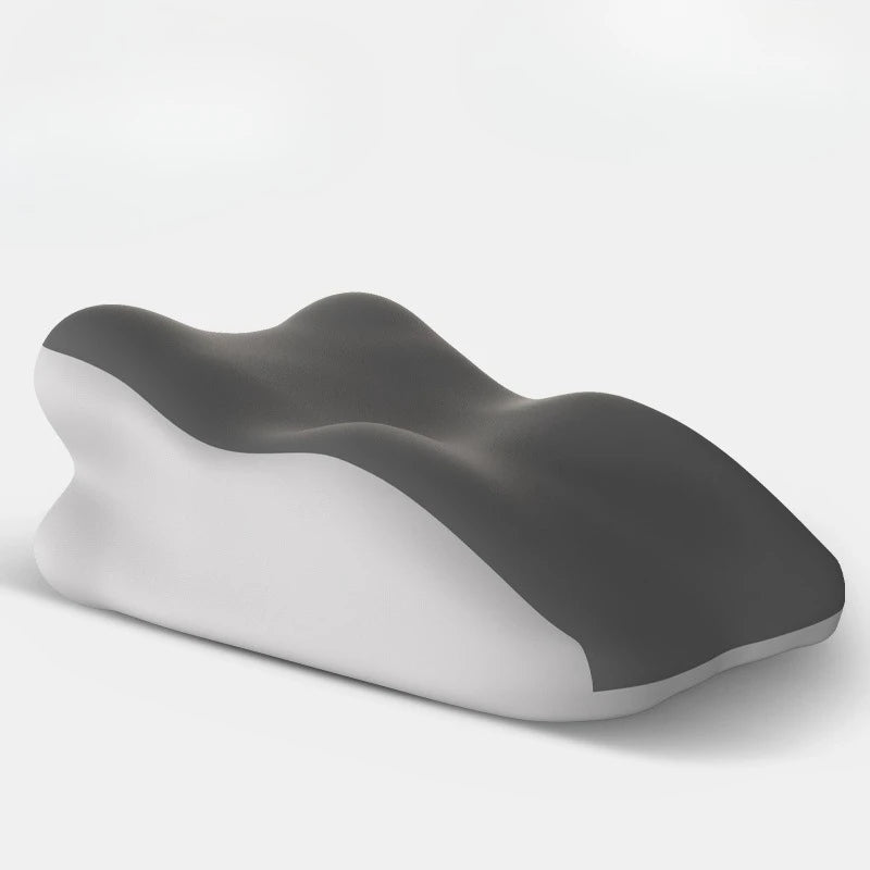 coussin ergonomique multifonctionnel memory foam noir blanc support dos jambes oreiller pieds moderne