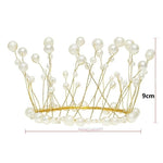 couronne cheveux doré filaments lumineux occasion fête anniversaire mariage noël élégante festive