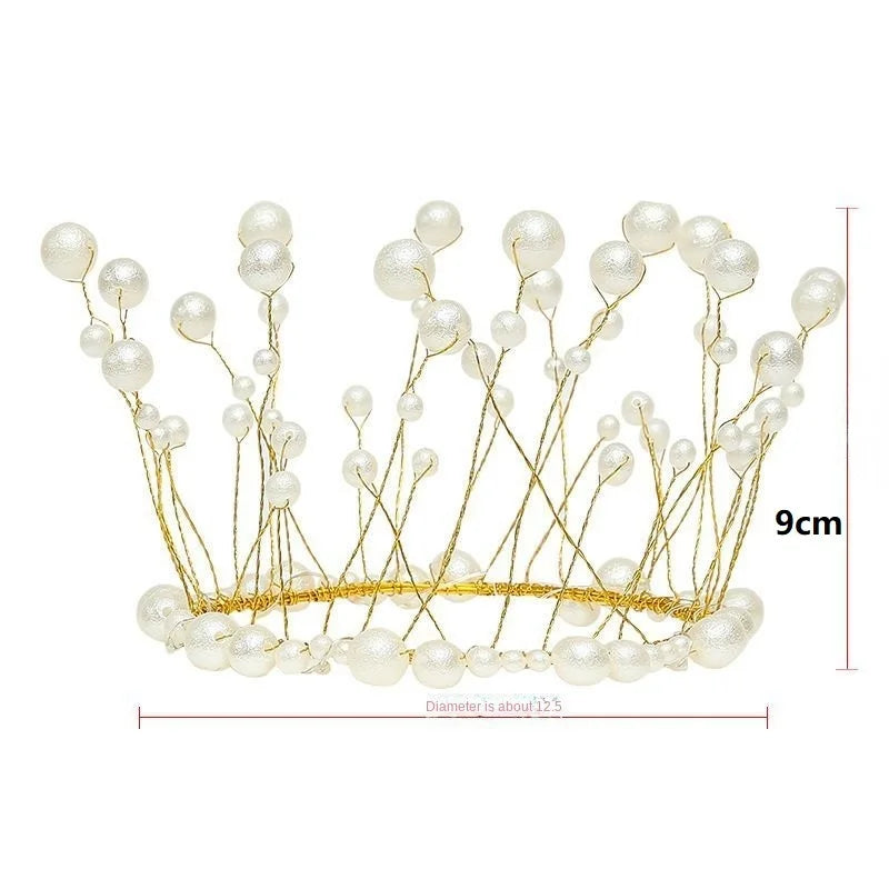 couronne cheveux doré filaments lumineux occasion fête anniversaire mariage noël élégante festive