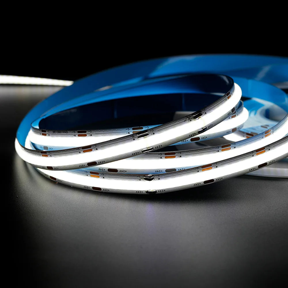 ruban led blanc bleu 608 leds flexible adhésif moderne 2700k 6500k