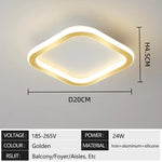 lampe couloir moderne blanc noir rond carré pentagone