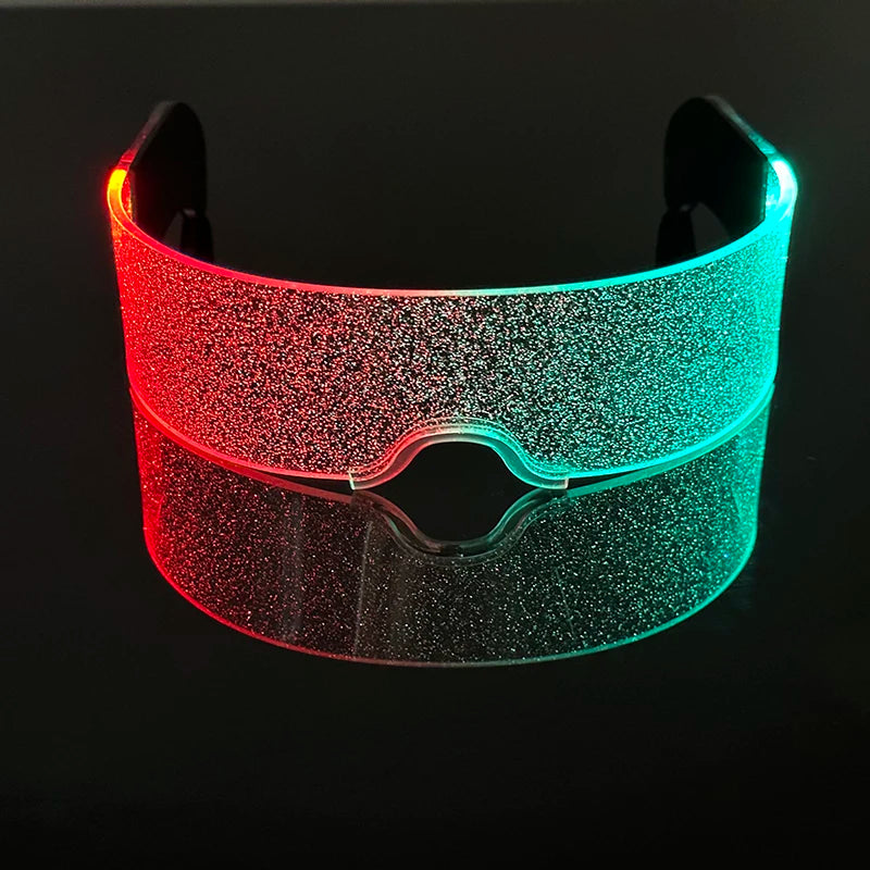 lunettes soleil pailletées transparentes modernes rose vert bleu noir élastique led anniversaire fête mariage