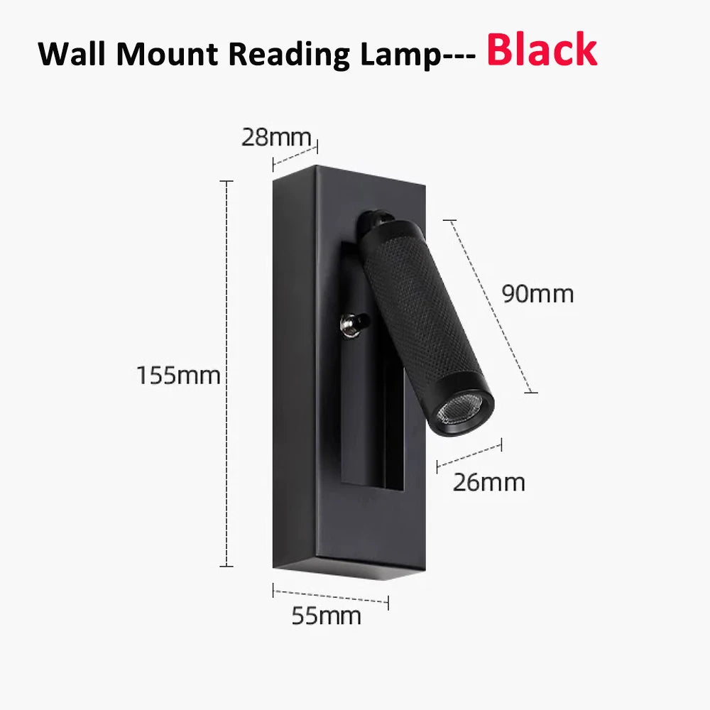 lampe murale moderne bras articulé bronze noir gris doré texturée chambre coucher