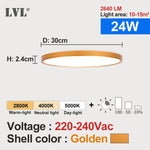 plafonnier led blanc moderne 24w 1080lm 10 15m² facile interrupteur mural