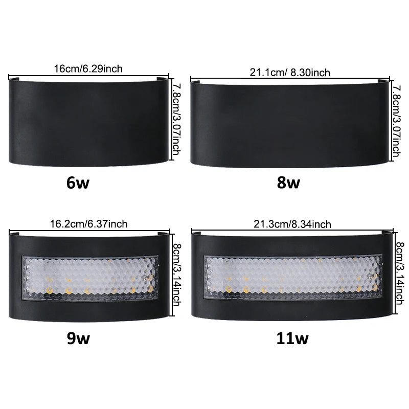 appliques murales led modernes rgb noir lumiere arc ciel texturées semi transluce
