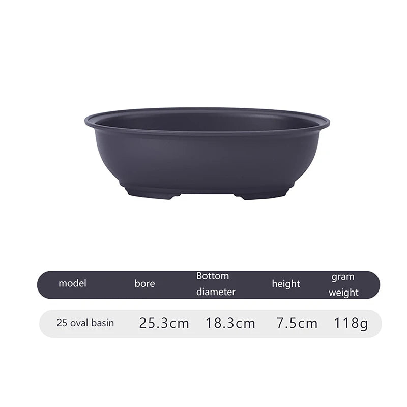 pots bonsaï métal 25cm 35cm grille drainage feuilles vert clair naturel artificielextérieur jardin
