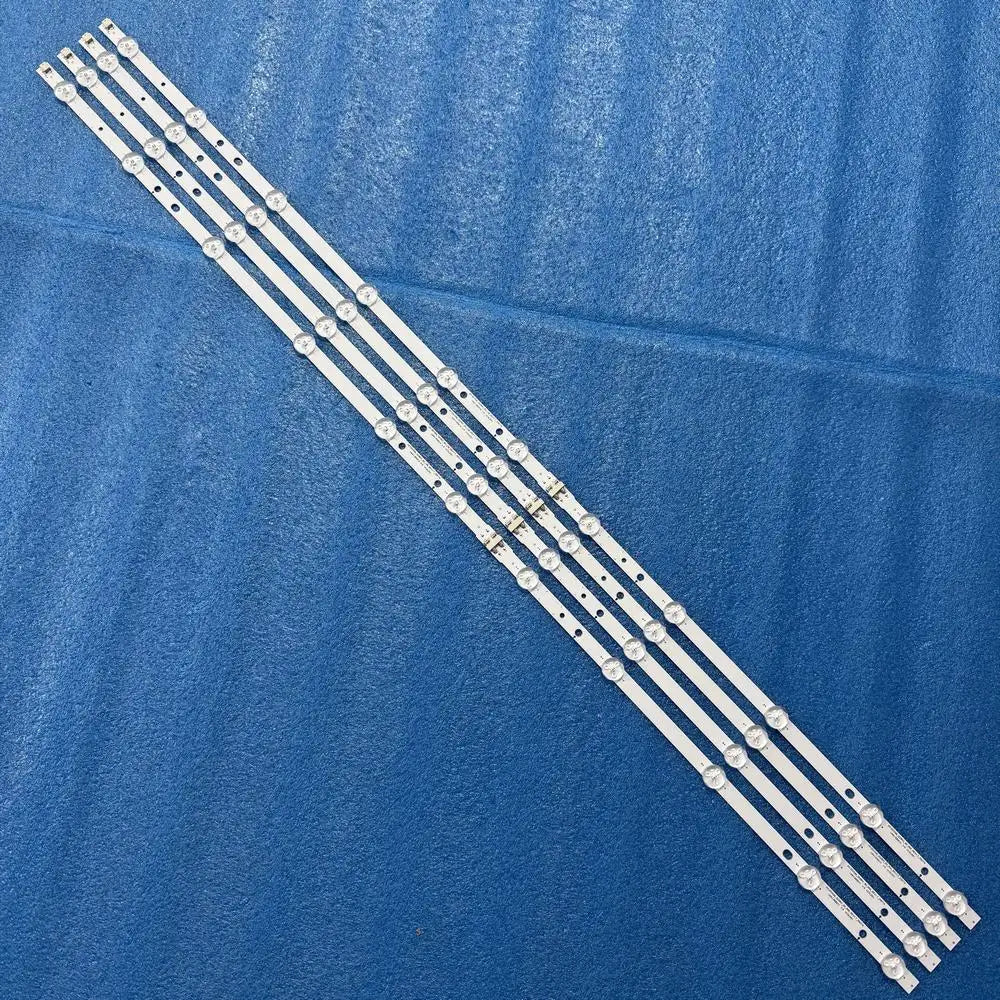 bande lumineuse led blanc adhésive moderne connecteurs repose fils fixe télévision aluminium