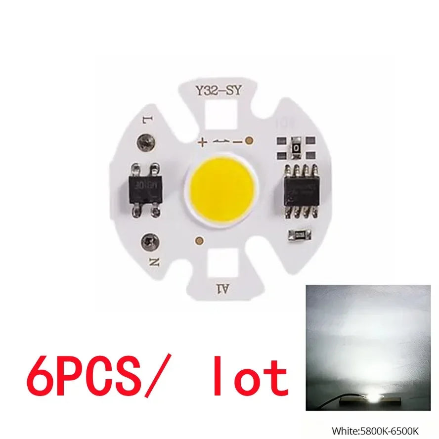 plaque led blanc jaune 3w 5w 7w 10w 12w ip65 moderne technologique fixations vis