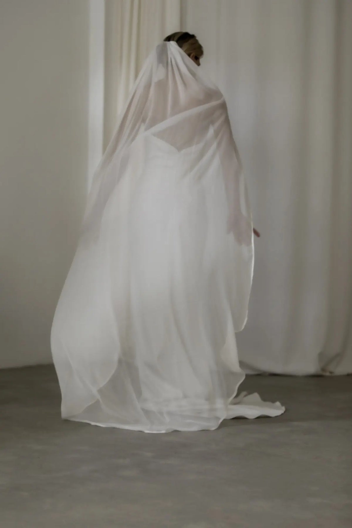 voile mariée blanc classique transparent simple femme polyester adulte monocouche
