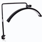 lampe led anneau noir blanc moderne clip adaptable 40w