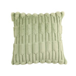 housse coussin velours orange moderne franges tissu polyester coton carré décoration intérieur voiture 30x50cm