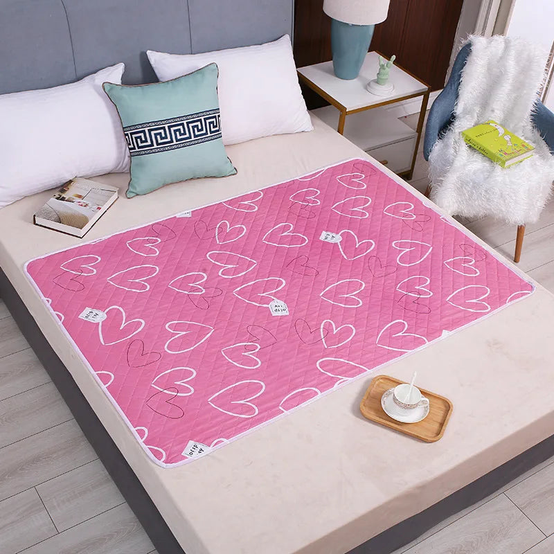 protège matelas imperméable anti fuite gris bleu clair quilté confortable moderne 70x90cm 80x120cm 100x150cm