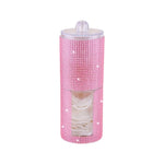 boîte bijoux strass moderne noir rose multicolore élégante réutilisable sans bpa opaques