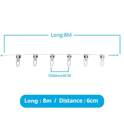 rideau blanc transparent moderne clips fenêtre 2m 4m 6m 8m