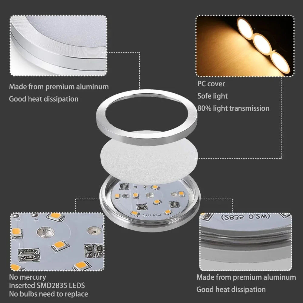 lampe led armoire cuisine éclairage sous meuble intérieur blanc autocollant adaptateur secteur