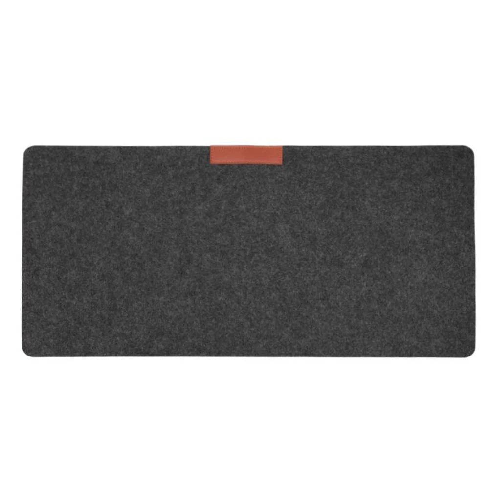 tapis feutre noir gris bleu marine moderne minimaliste 60x30cm 70x33cm