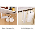 rouleau papier absorbant clips moderne porte serviettes cuisine blanc rose bleu rayures carreaux