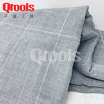 tissu polyester gris rayures blanches texture moderne 100x200cm 150x200cm 200x200cm bricolage tapis électrique customizable