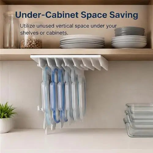 rangements couvercles blancs moderne pratique compartiments fixation murale plastiquereuse multiple