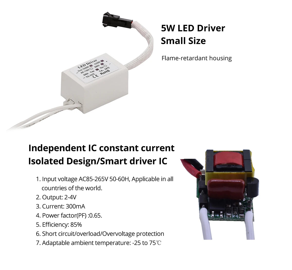 spots led encastrables antiéblouissement 5w blancs modernes adaptateur cable 220v