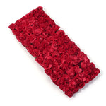 accessoires décoration mariage roses artificielles papier 144 pièces 2cm intérieur traditionnel rouge rose blanc