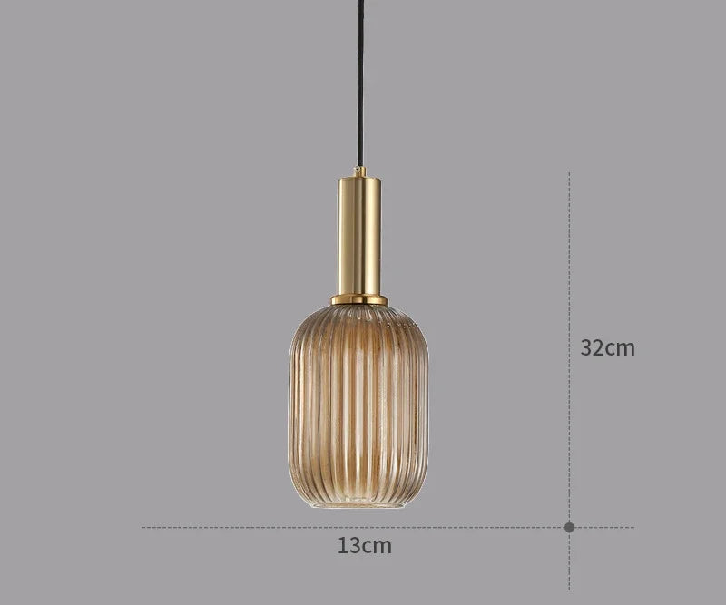 suspension lumineuse moderne vert rayures opacité câble noir chambre salon étude principal
