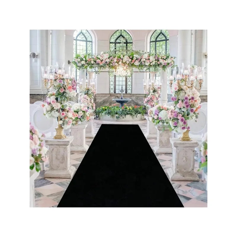 tapis cérémonie uni vert rouge blanc moderne élégant extérieur intérieur danse décoration événement mariage