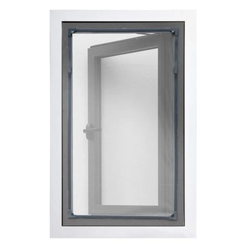 filet fenêtre aimants gris maille fine moderne anti moustiques lavable réglable porte fenêtre polyester