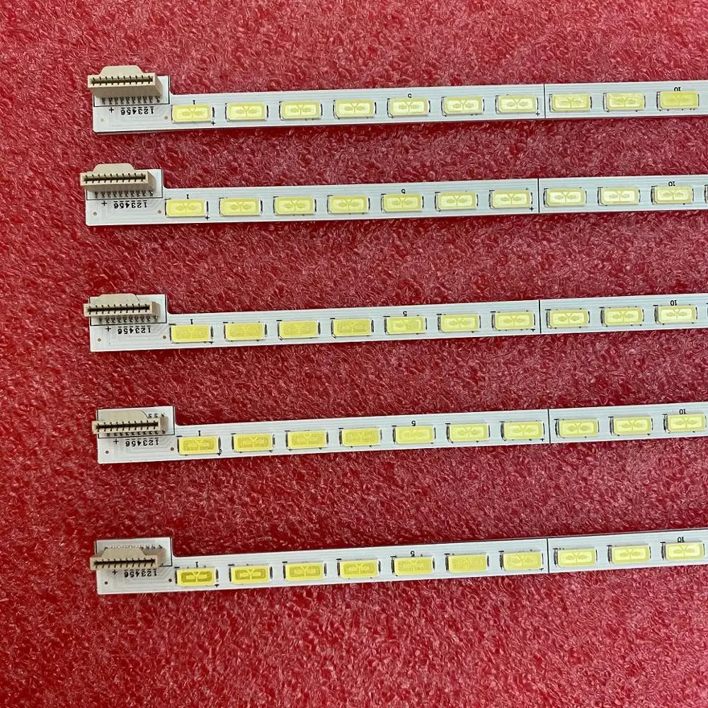 ruban led blanc moderne 400mm lumiere barre led fixations invisibles connecteurs