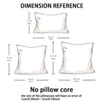 housse coussin boho décoration vert olive frange moderne 30x50cm 45x45cm 50x50cm polyester douce