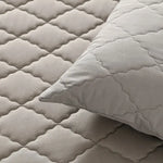 taies d'oreiller imperméables 50x75cm polyester motif géométrique gris clair modernes maison lits pièces