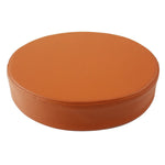 coussin rond imperméable mousse pe tissu uni moderne rouge marron bleu gris vert orange