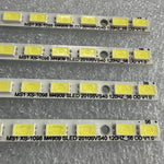 ruban led blanc jaune carré moderne clips bouton fixation télévision samsung 40cm