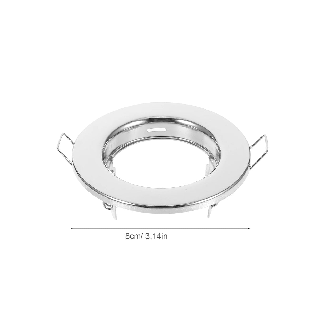 anneau fixation or clips argent moderne minimaliste lumière led encastrée fixe porte